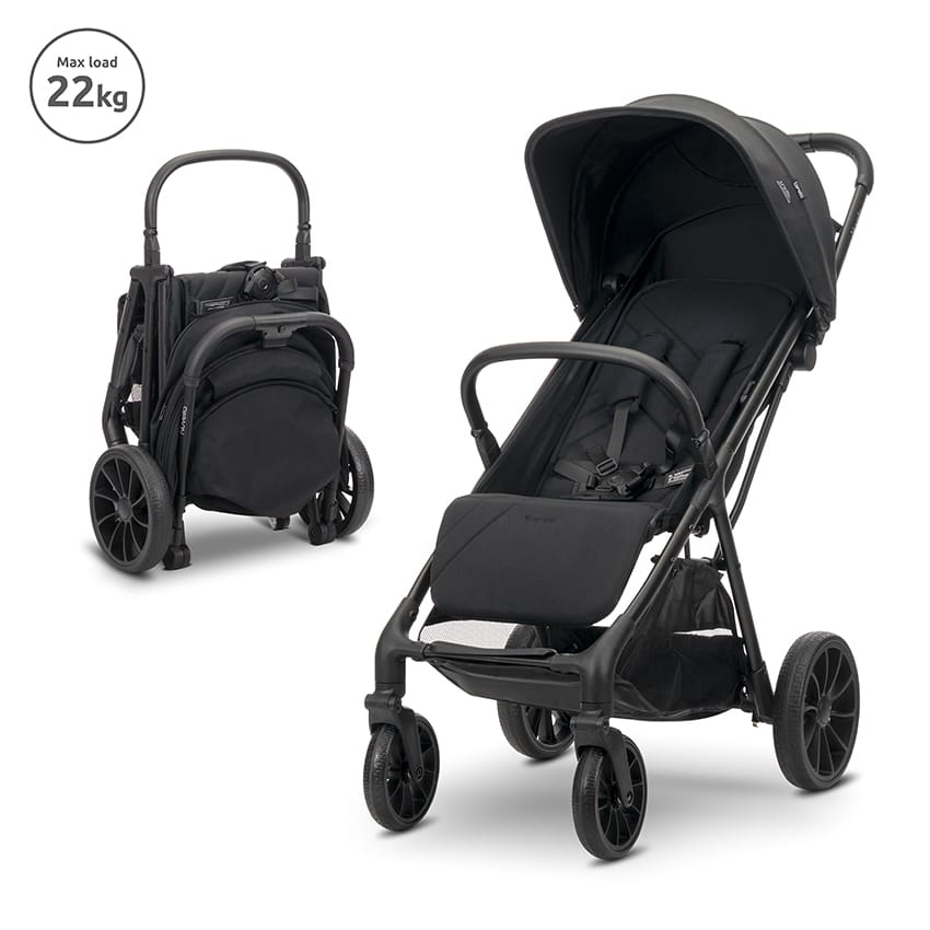 Παιδικό καρότσι NUVELLA Black Lorelli 10021722601