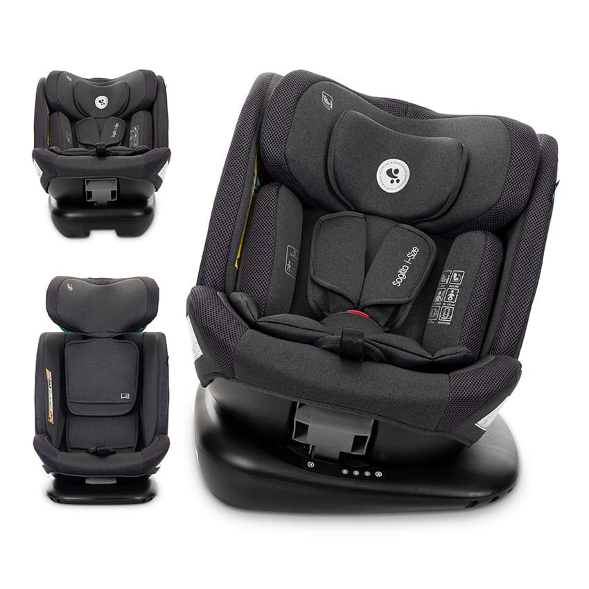 Kάθισμα Αυτοκινήτου SAGITTA i-Size 360 40-150cm Black Lorelli 10072192601