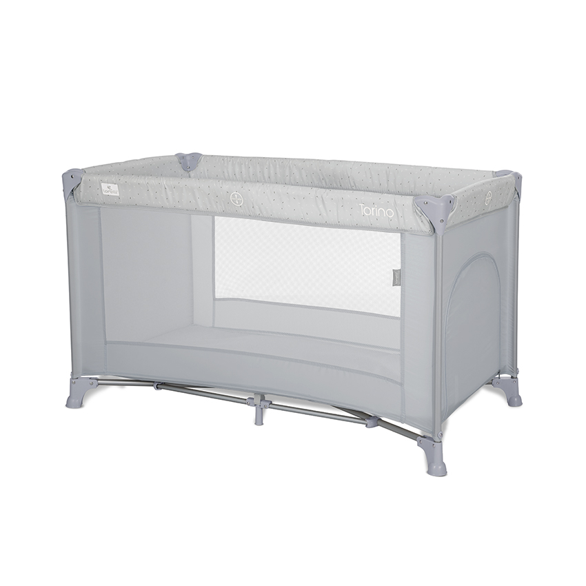 Παιδικό Παρκοκρέβατο TORINO 1 επίπεδo Grey LORELLI 10080452604