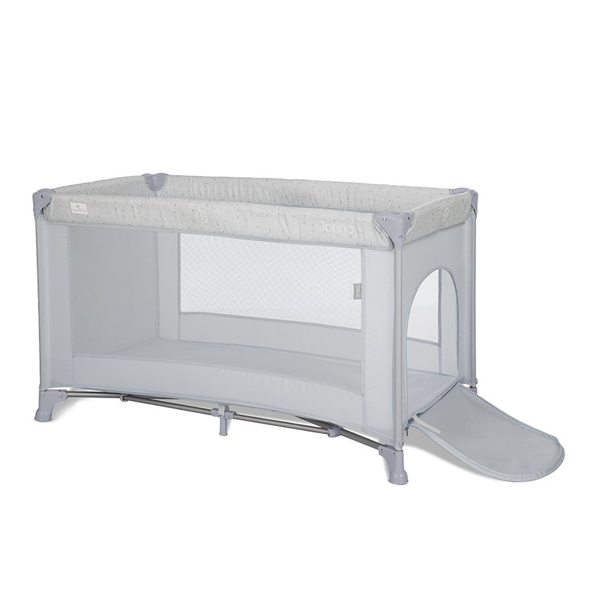 Παιδικό Παρκοκρέβατο TORINO 1 επίπεδo Grey LORELLI 10080452604 - Image 2
