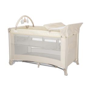 Παιδικό Παρκοκρέβατο TORINO 2 επίπεδα Beige LORELLI 10080472603