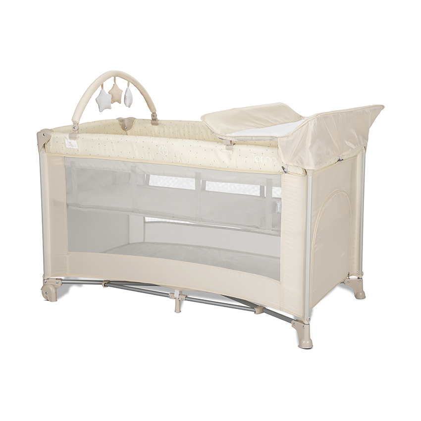 Παιδικό Παρκοκρέβατο TORINO 2 επίπεδα Beige LORELLI 10080472603