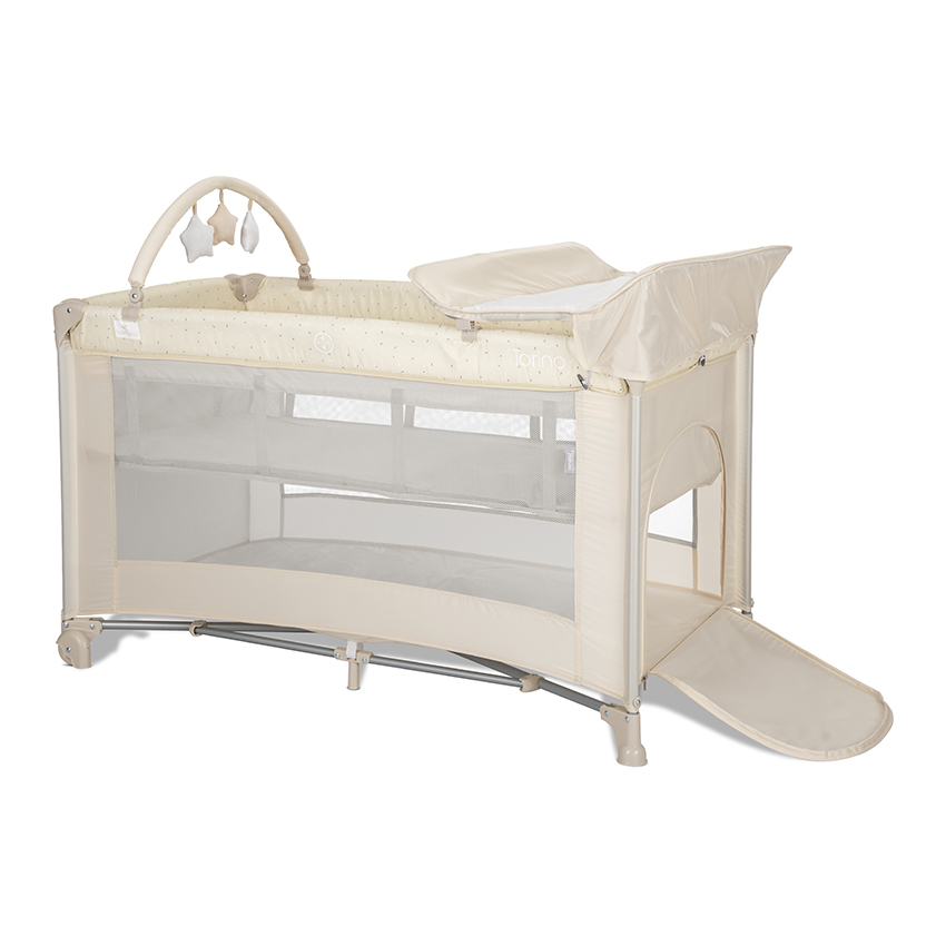 Παιδικό Παρκοκρέβατο TORINO 2 επίπεδα Beige LORELLI 10080472603 - Image 2