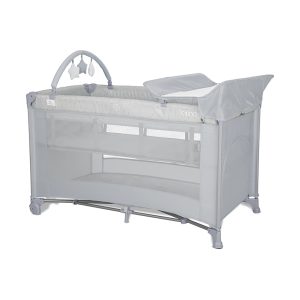 Παιδικό Παρκοκρέβατο TORINO 2 επίπεδα Grey LORELLI 10080472604