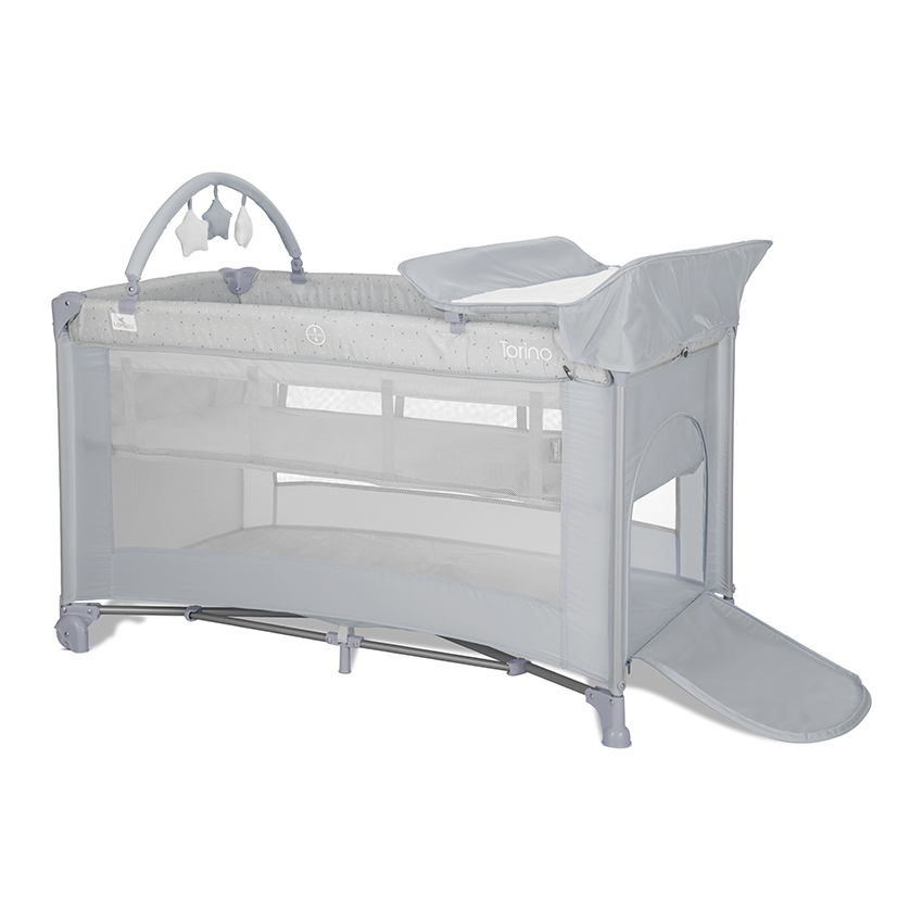 Παιδικό Παρκοκρέβατο TORINO 2 επίπεδα Grey LORELLI 10080472604 - Image 2