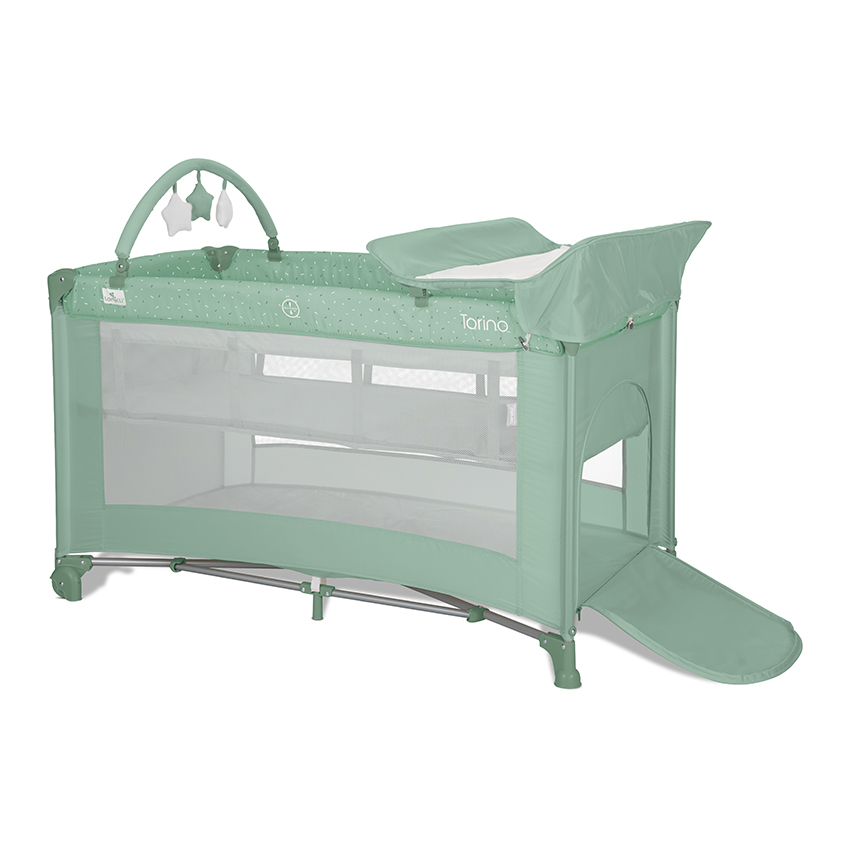 Παιδικό Παρκοκρέβατο TORINO 2 επίπεδα Green LORELLI 10080472605 - Image 2