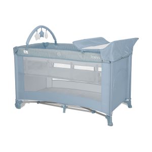 Παιδικό Παρκοκρέβατο TORINO 2 επίπεδα Blue LORELLI 10080472607