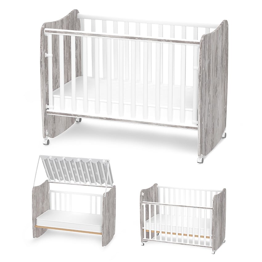 Βρεφικό Κρεβάτι Stars White/Artwood 60x120 Lorelli 10150610030A