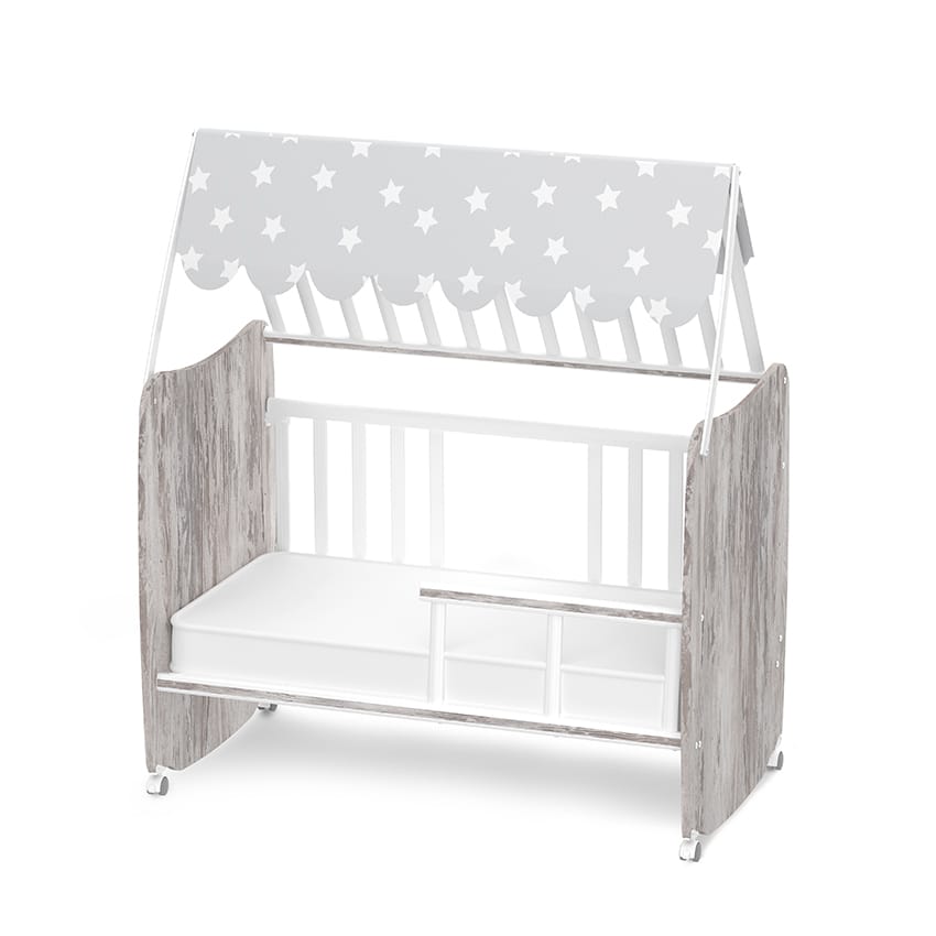Βρεφικό Κρεβάτι Stars White/Artwood 60x120 Lorelli 10150610030A - Image 3