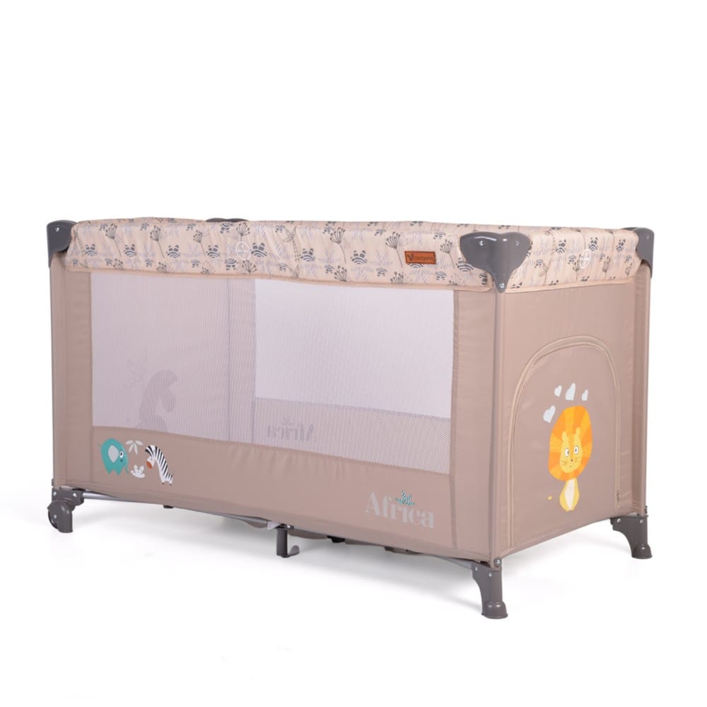 Παιδικό Παρκοκρέβατο Africa Beige Gangaroo 3800146248222