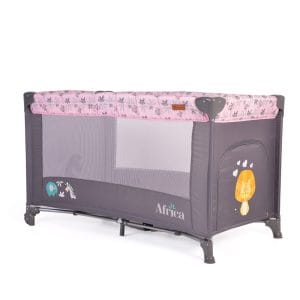 Παιδικό Παρκοκρέβατο Africa Pink Gangaroo 3800146248246