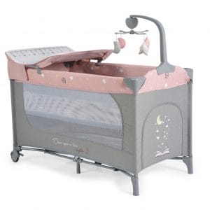 Παιδικό Παρκοκρέβατο Once upon a time 3 Pink Gangaroo 3800146248437