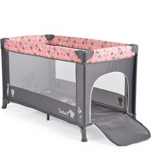 Παιδικό Παρκοκρέβατο Safari Pink ΜΟNI 3800146248635