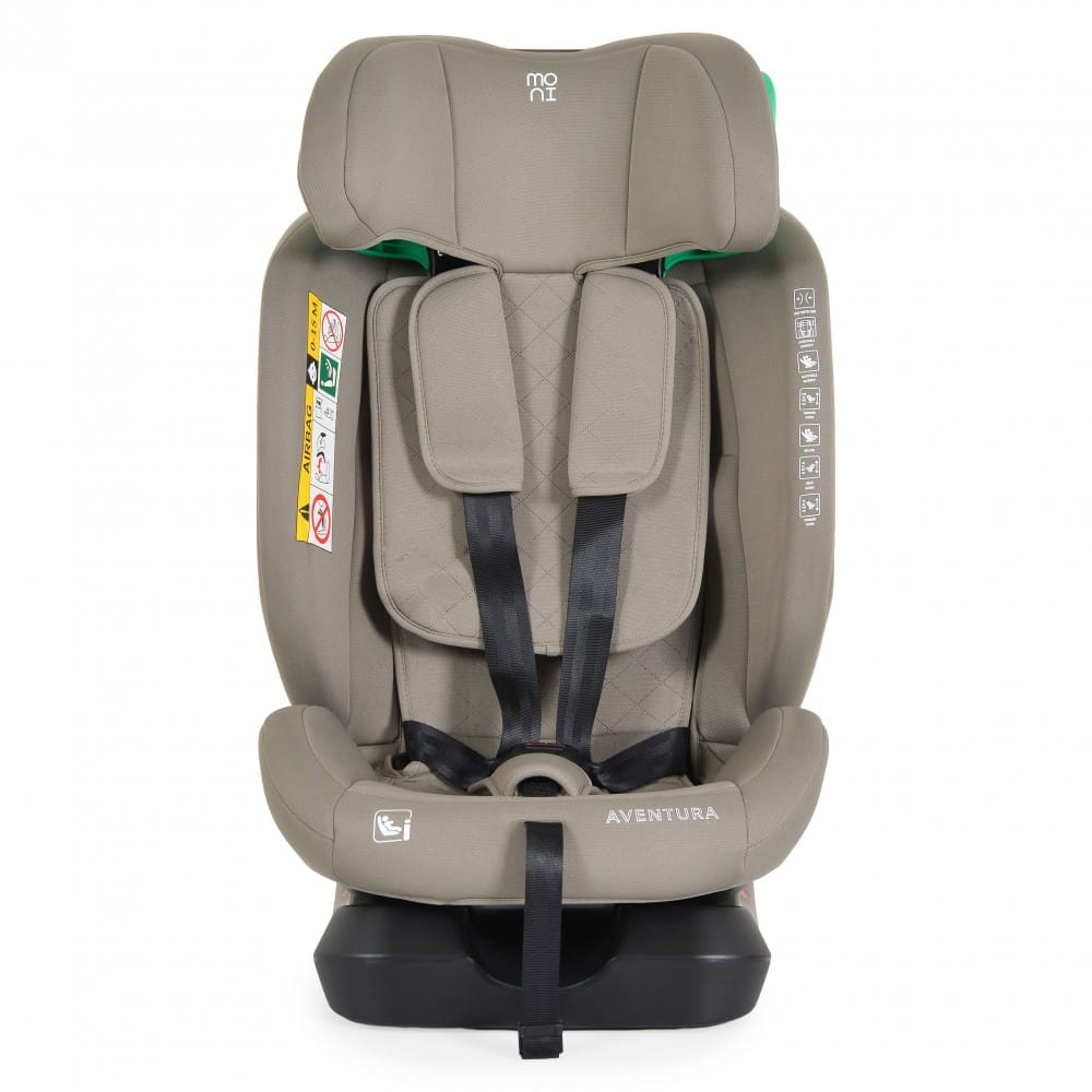 Kάθισμα Αυτοκινήτου Aventura 40-150cm Beige Moni 3801005153640 - Image 2