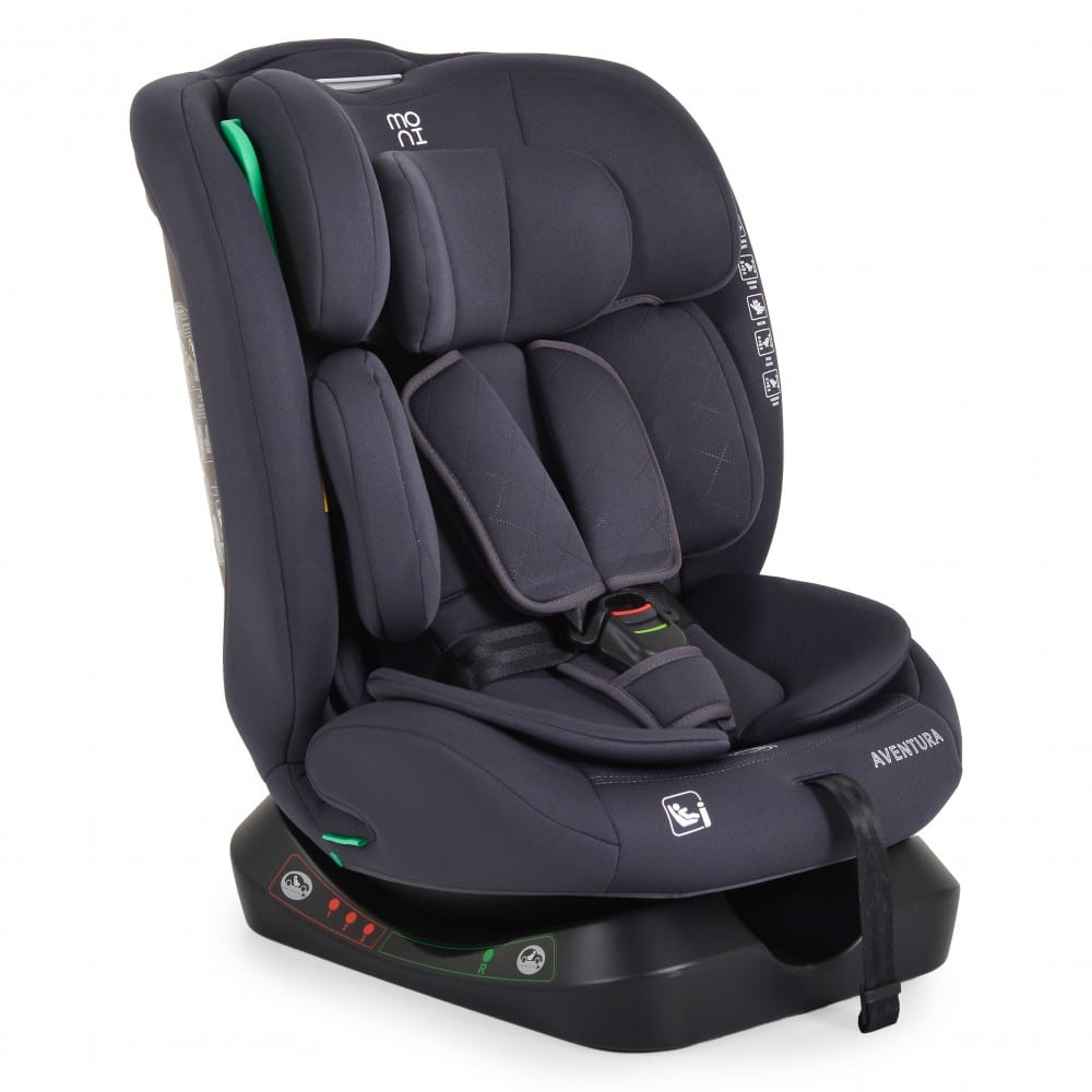 Kάθισμα Αυτοκινήτου Aventura 40-150cm Grey Moni 3801005153657