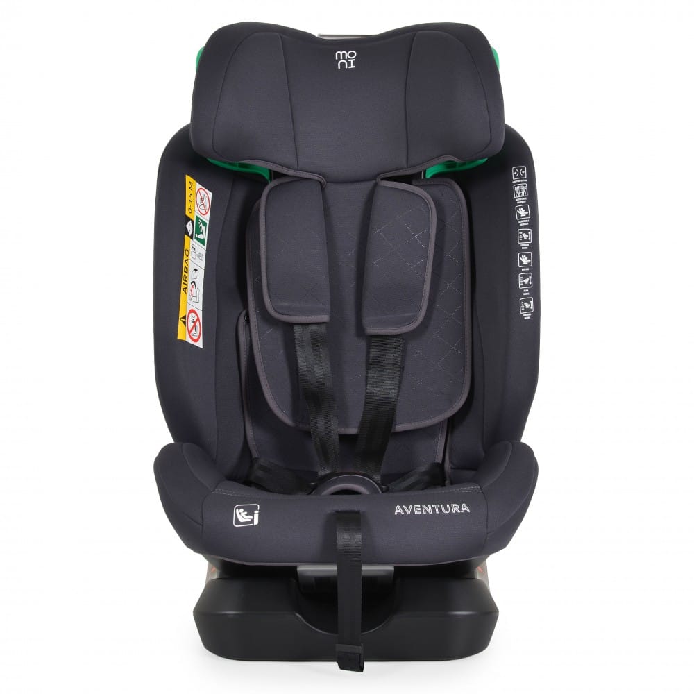 Kάθισμα Αυτοκινήτου Aventura 40-150cm Grey Moni 3801005153657 - Image 2