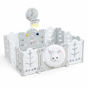 Πτυσσόμενο πάρκο παιχνιδιού 160/115 The White Rabbit Moni 3801005602698