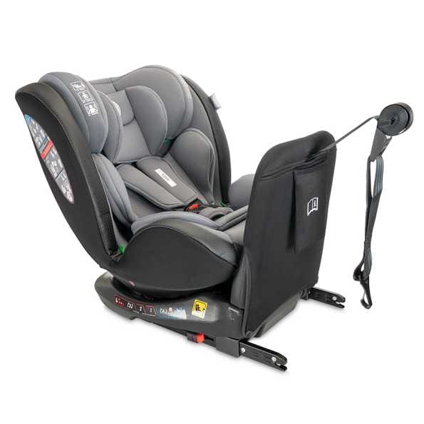 Kάθισμα Αυτοκινήτου 40-150cm ARES Grey i-Size ISOFIX 360 Anti Rebound Bar LORELLI 10071792506 - Image 2