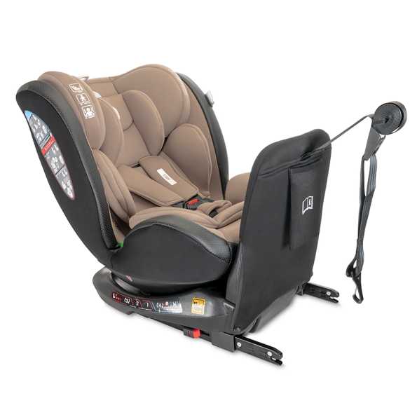 Kάθισμα Αυτοκινήτου 40-150cm ARES Beige i-Size ISOFIX 360 Anti Rebound Bar LORELLI 10071792507 - Image 2