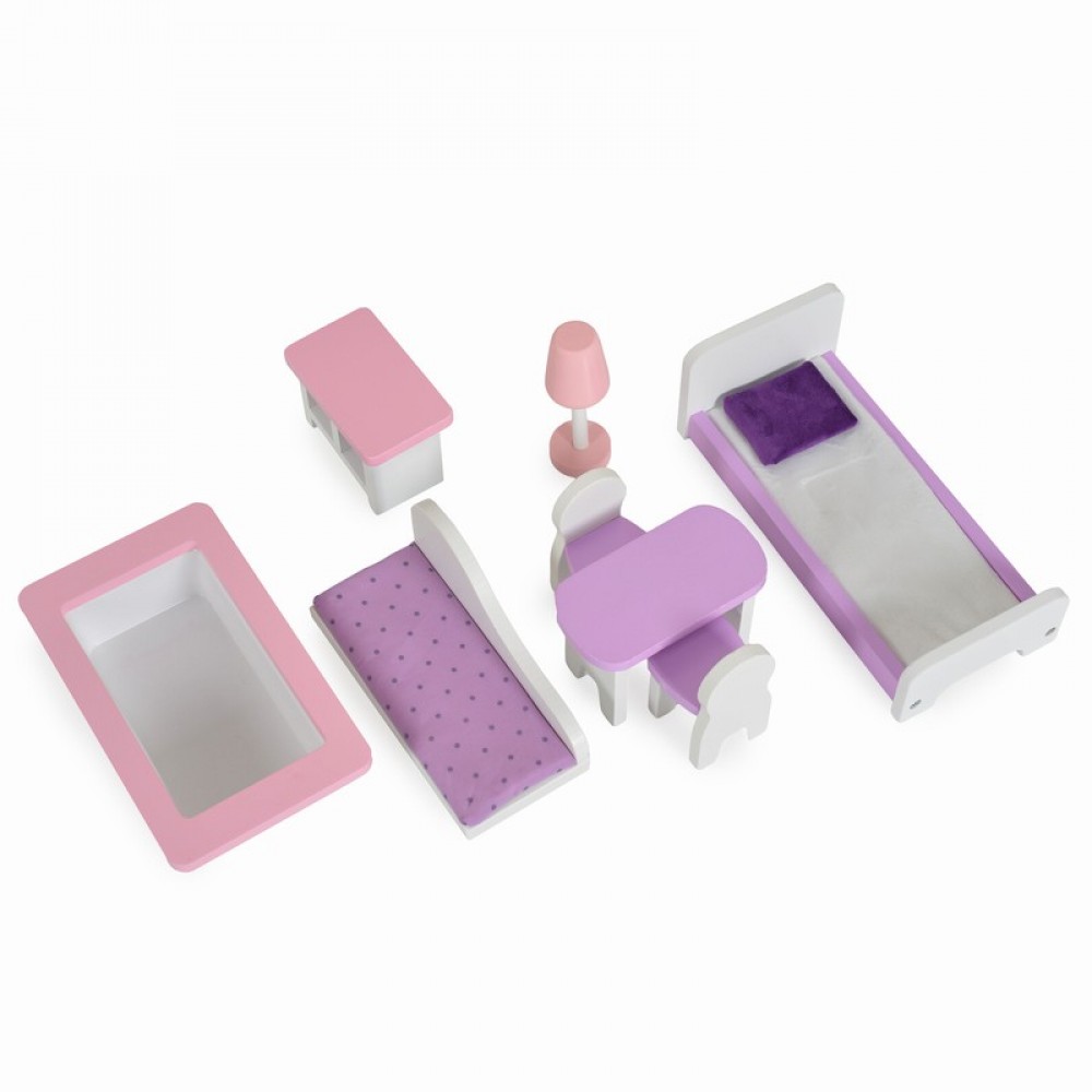 Ξύλινο Κουκλόσπιτο Αnna Moni Toys 3800146220341 - Image 3