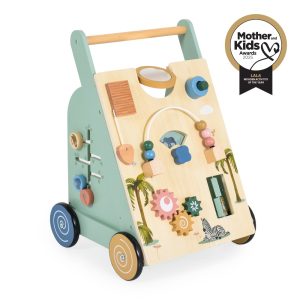 Ξύλινη Περπατούρα Walker Lala 24011 MONI TOYS 3801005600694