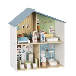 Ξύλινο Κουκλόσπτιτο Wooden doll house HP063 HI PANDO 6976831552640