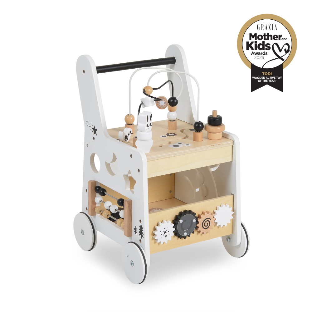 Ξύλινη Περπατούρα Walker Todi W16E248 MONI TOYS 3801005602032