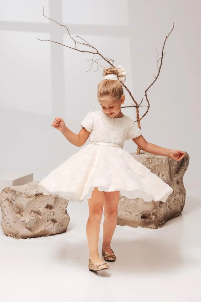 Βαπτιστικό Χειμερινό Φόρεμα Baby Bloom BB126.600