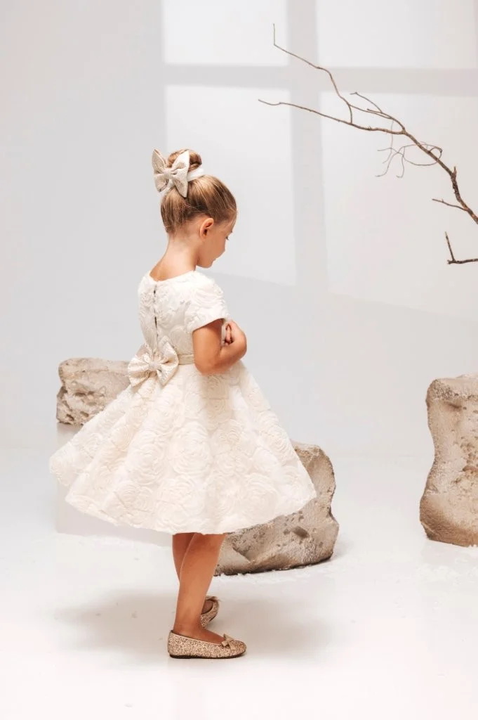 Βαπτιστικό Χειμερινό Φόρεμα Baby Bloom BB126.600 - Image 2