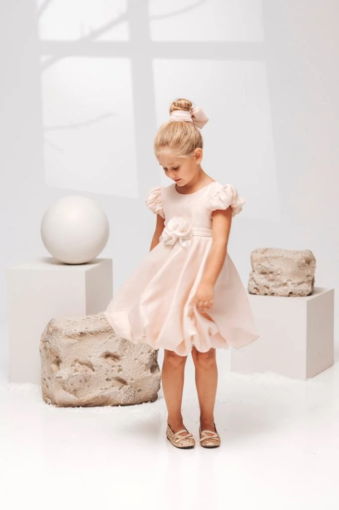 Βαπτιστικό Χειμερινό Φόρεμα Baby Bloom BB126.603