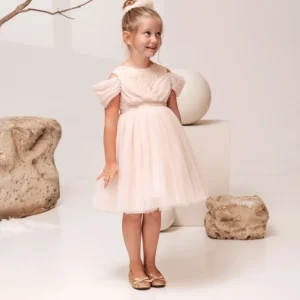 Βαπτιστικό Χειμερινό Φόρεμα Baby Bloom BB126.605