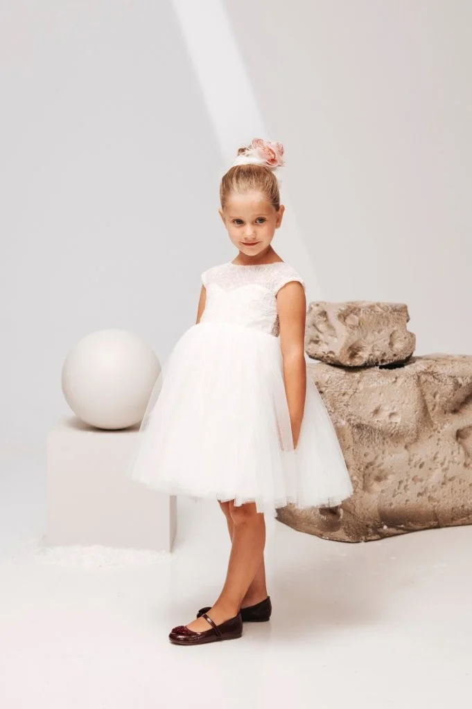 Βαπτιστικό Χειμερινό Φόρεμα Baby Bloom BB126.602