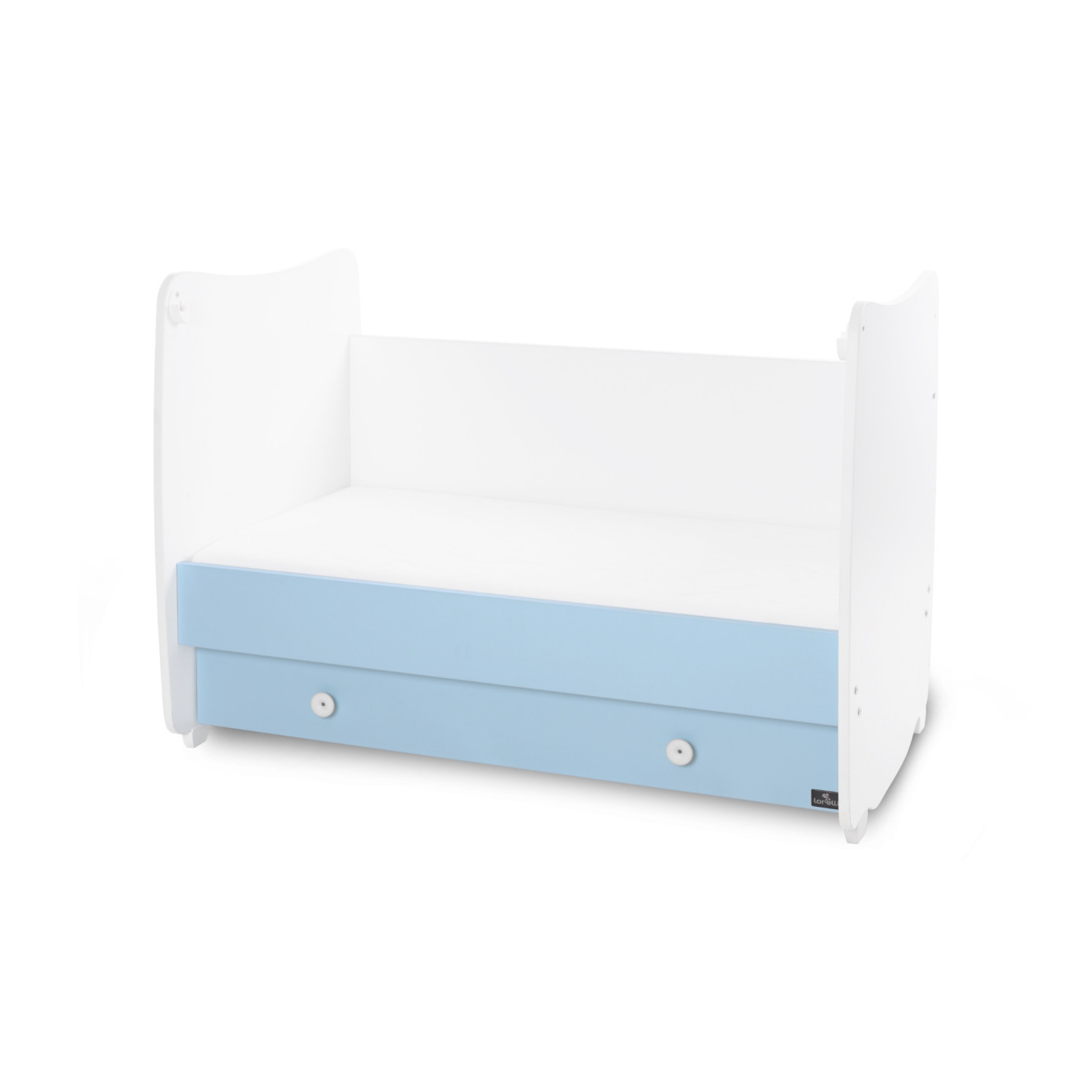 Κρεβάτι DREAM 60/120 White & Baby Blue LORELLI 10150420039A - Image 2