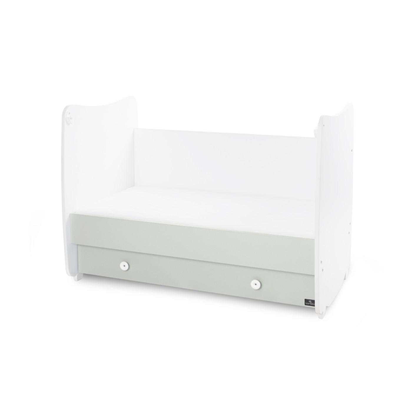 Κρεβάτι DREAM 60/120 White & Milky Green LORELLI 10150420040A - Image 2
