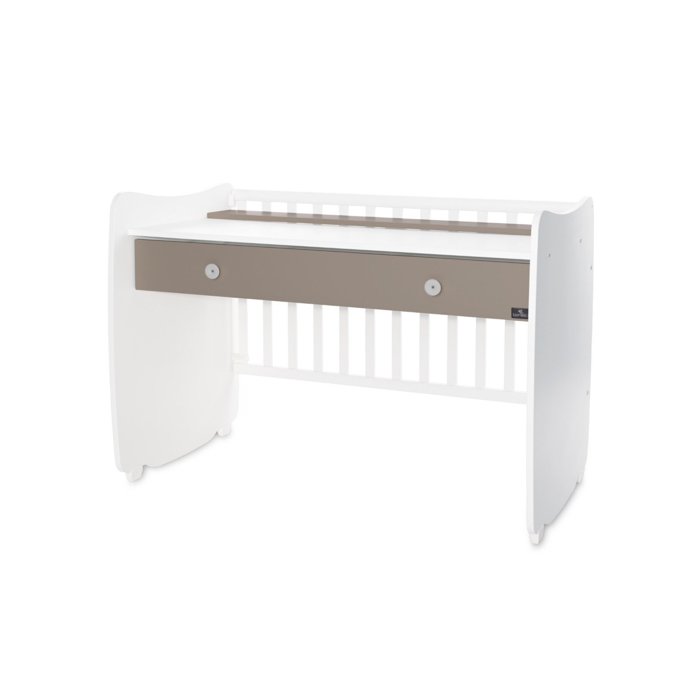 Κρεβάτι DREAM 60/120 White & String LORELLI 10150420046A - Image 3