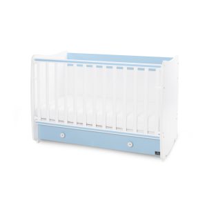 Κρεβάτι DREAM 60/120 White & Baby Blue LORELLI 10150420039A