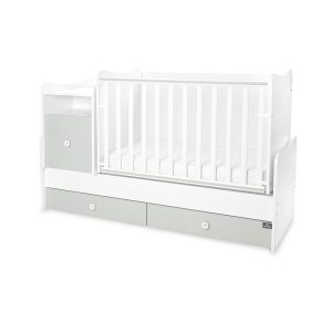 Μετατρεπόμενο Πολυμορφικό Κρεβάτι TREND PLUS White & Milky Green Lorelli 10150590040P