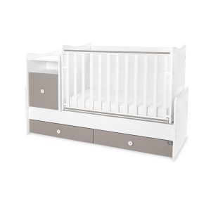 Μετατρεπόμενο Πολυμορφικό Κρεβάτι TREND PLUS White & String Lorelli 10150590046P