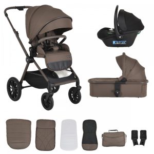 Bρεφικό Καρότσι Joker Cinnamon Brown 3 in 1 up to 22kg Cangaroo 3801005100705