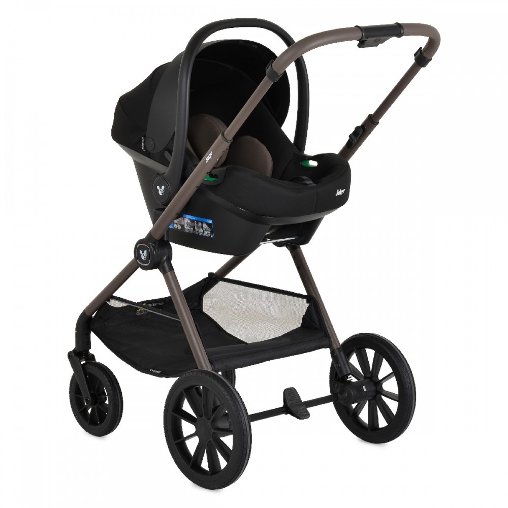 Bρεφικό Καρότσι Joker Cinnamon Brown 3 in 1 up to 22kg Cangaroo 3801005100705 - Image 3
