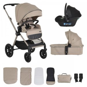 Bρεφικό Καρότσι Joker Vanilla Beige 3 in 1 up to 22kg Cangaroo 3801005100699
